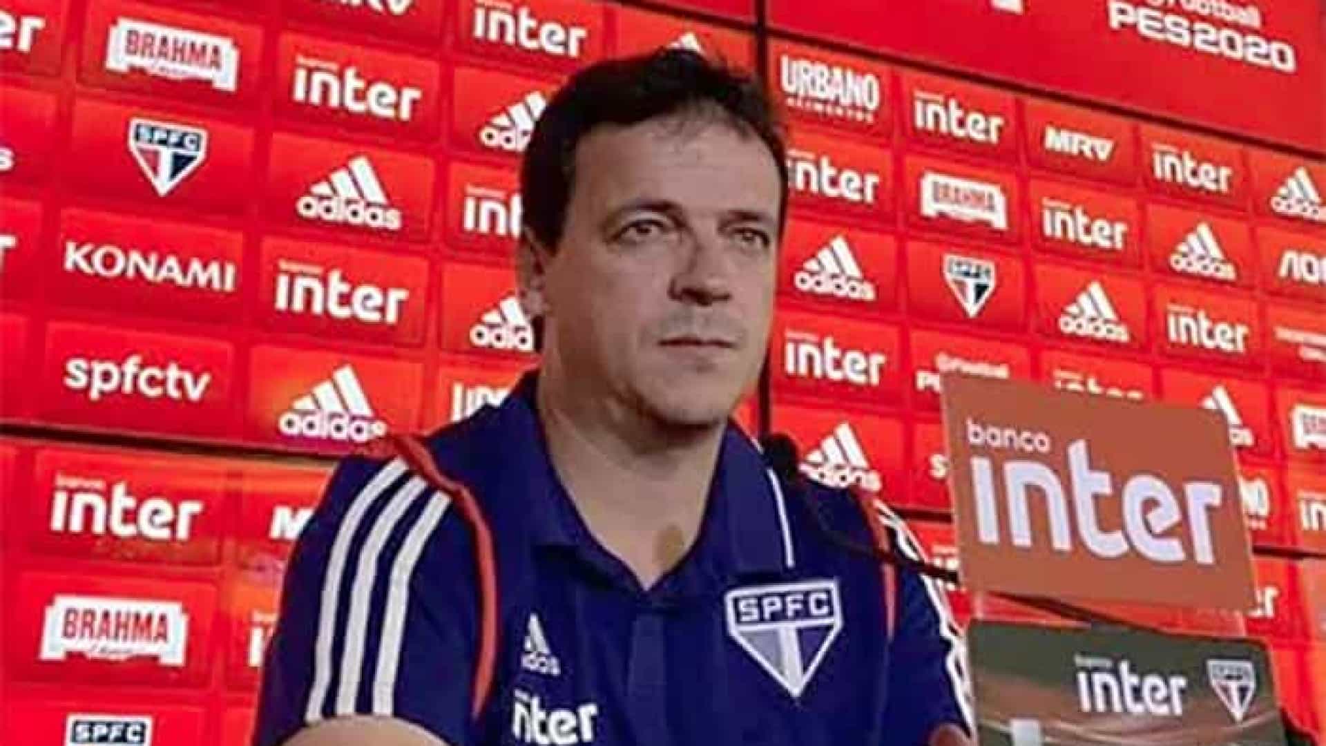 Diniz admite atuação ruim do São Paulo na derrota para o Cruzeiro