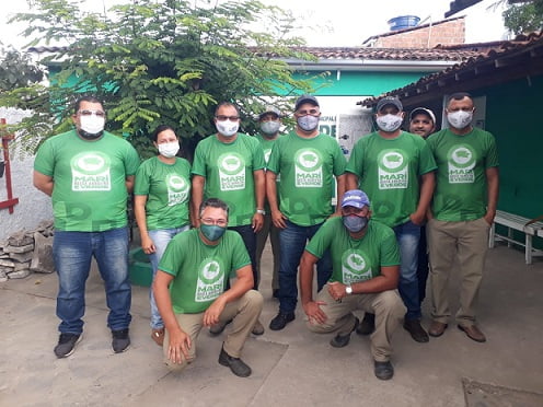 Em favor da vida, Vigilância Ambiental abraça a campanha “Mari Nossa Bandeira é Verde”