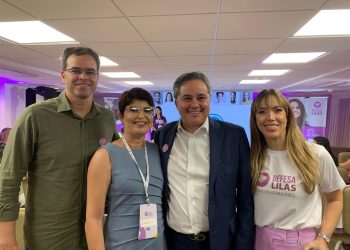 A Dra. Emanuelle participa de evento do União Brasil Mulher Paraíba, em João Pessoa