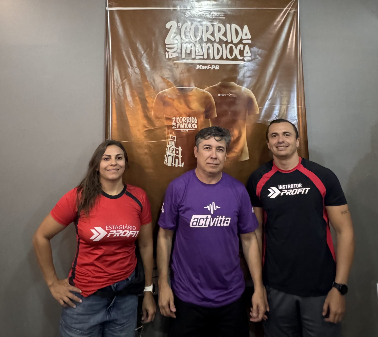 Com ação na Academia Profit, Pontes Calçados consolida apoio a 2ª Corrida da Mandioca em Mari